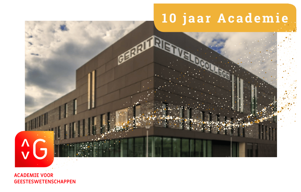 Tien jaar Academie voor Geesteswetenschappen, met het Gerrit Rietveld College in Utrecht