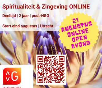 Primeur: online opleiding Spiritualiteit & Zingeving