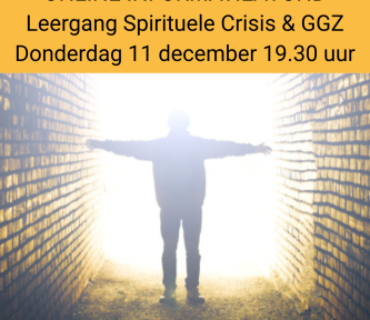 11 december Online informatieavond Spirituele Crisis & GGZ