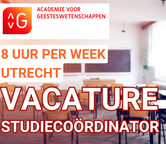 Vacature: Studiecoordinator