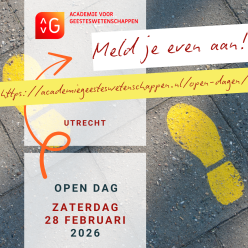 Open Dag zaterdag 28 februari