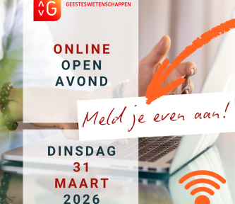 Online Open Avond Dinsdag 31 maart